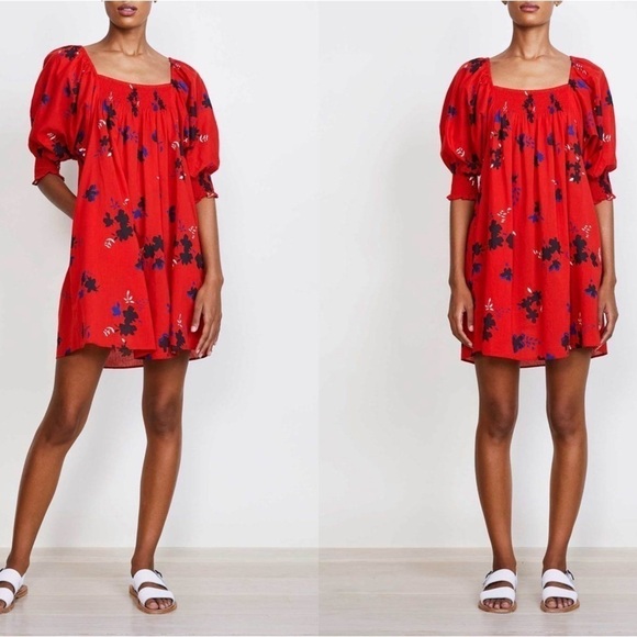 APiece Apart Aster Floral Inacea Dress - Picture 1 of 5